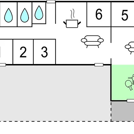 Eight-bedroom In 度假居 Nørre Nebel